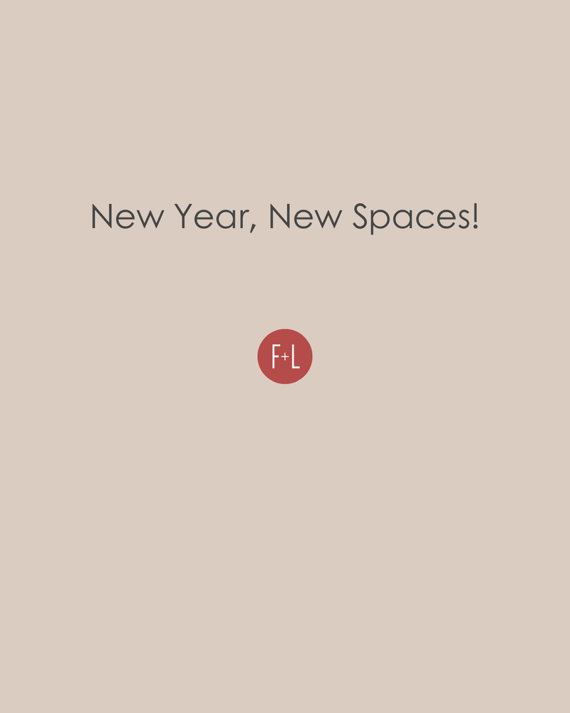 New Year, New Spaces!