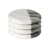 Two Tone Marble Round Coasters