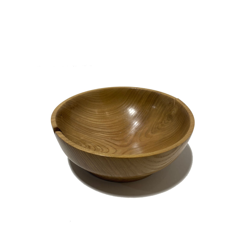 Lacquer Wooden Bowl - Red Elm