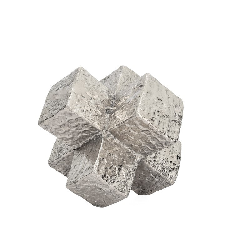 Cubix 3D Aluminum Sculpture