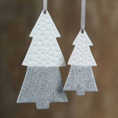 Two Tone Tree Ornament